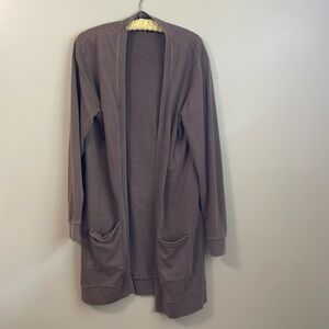 Forever 21 men’s extra small sage green long like cardigan